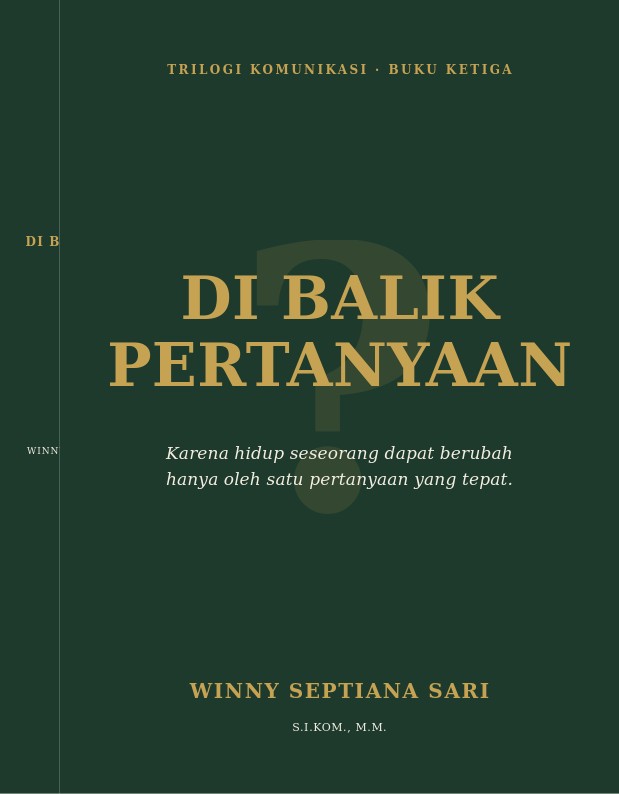 Sampul konsep Di Balik Pertanyaan