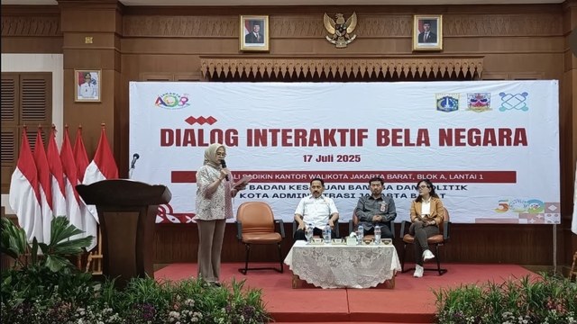 Winny sebagai Guest Speaker di Dialog Interaktif Bela Negara
