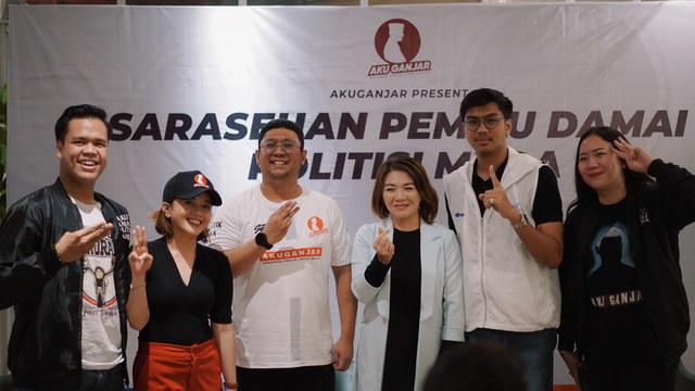 Winny sebagai MC & Moderator di Sarasehan Pemilu Damai Politisi Muda